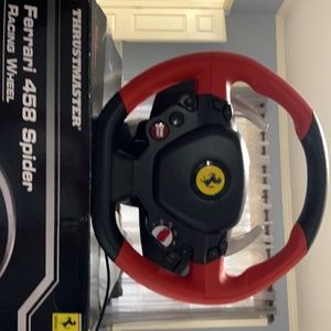 Thrustmaster Ferrari 458 Spider racing wheel